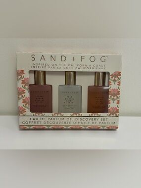 SAND + FOG Body Oils Discovery Set - Three 15ml Rollers